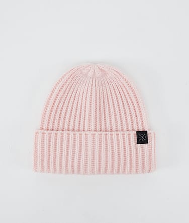 Chunky Czapka Beanie Soft Pink