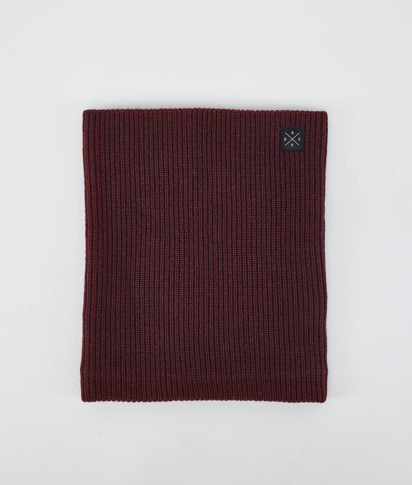 2X-Up Knitted Facemask Burgundy, Image 1 of 3