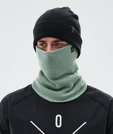 2X-Up Knitted Ansiktsmask Faded Green