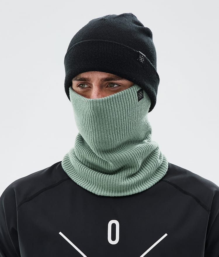 2X-Up Knitted Ansiktsmasker Faded Green, Bilde 2 av 3