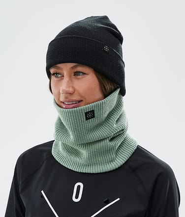 2X-Up Knitted Ansiktsmask Faded Green