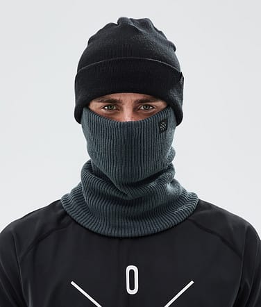 2X-Up Knitted Skimasker Metal Blue