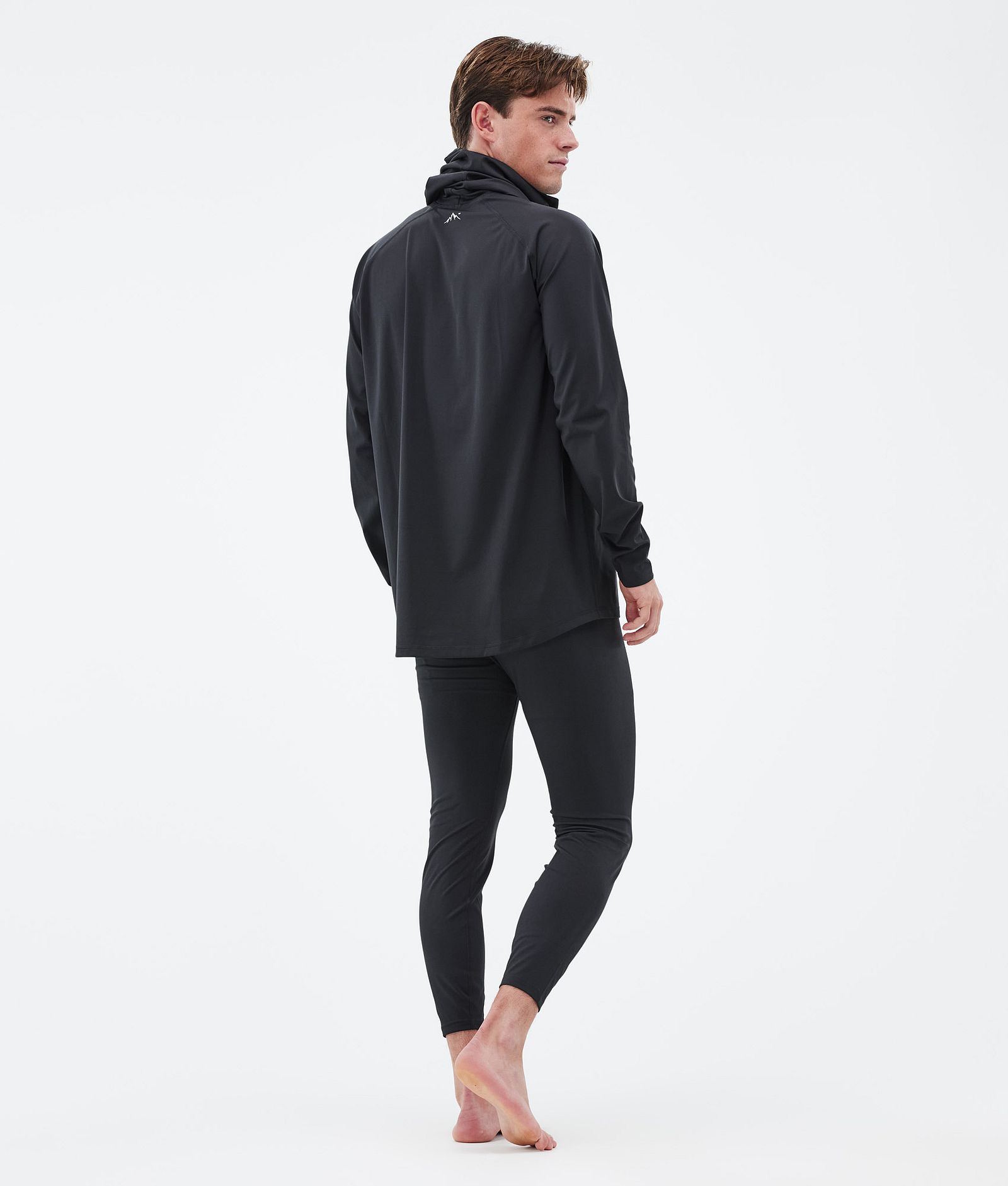 Snuggle Base Layer Top Men 2X-Up Black, Image 4 of 7