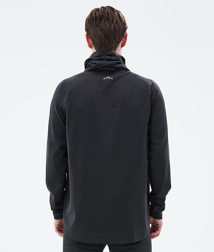 Snuggle Base Layer Top Men 2X-Up Black, Image 5 of 7