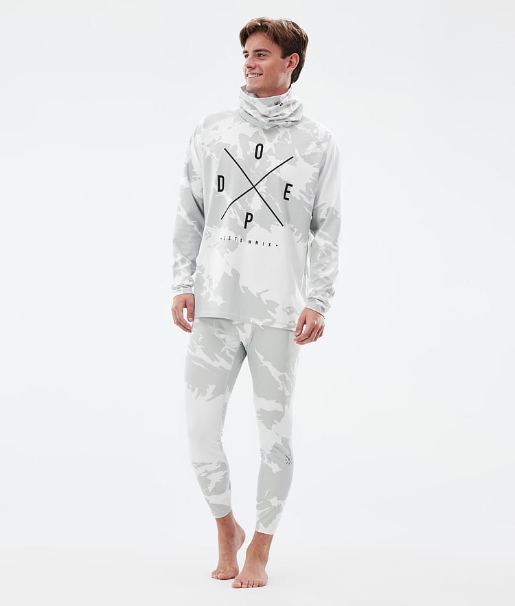 Snuggle Base Layer Top Men 2X-Up Grey Camo, Image 3 of 7