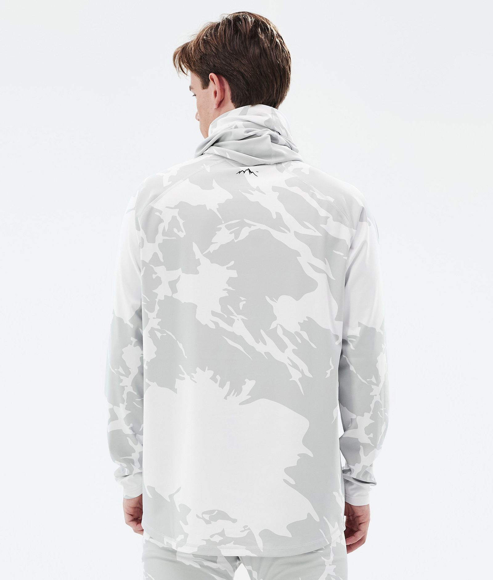 Snuggle Base Layer Top Men 2X-Up Grey Camo, Image 5 of 7