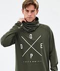 Snuggle Basislaag Top Heren 2X-Up Olive Green, Afbeelding 2 van 7