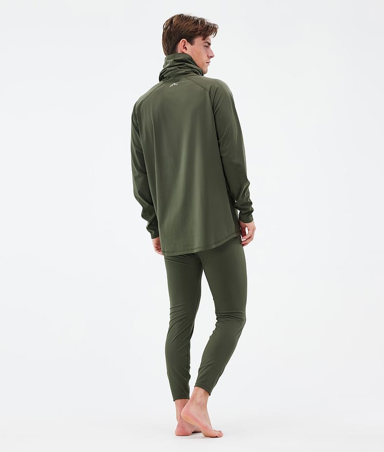 Snuggle Tee-shirt thermique Homme 2X-Up Olive Green, Image 4 sur 7