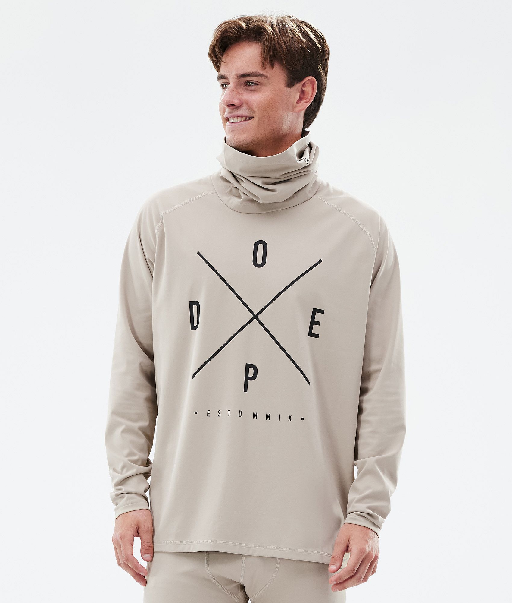 Dope Snuggle Men s Base Layer Top Sand