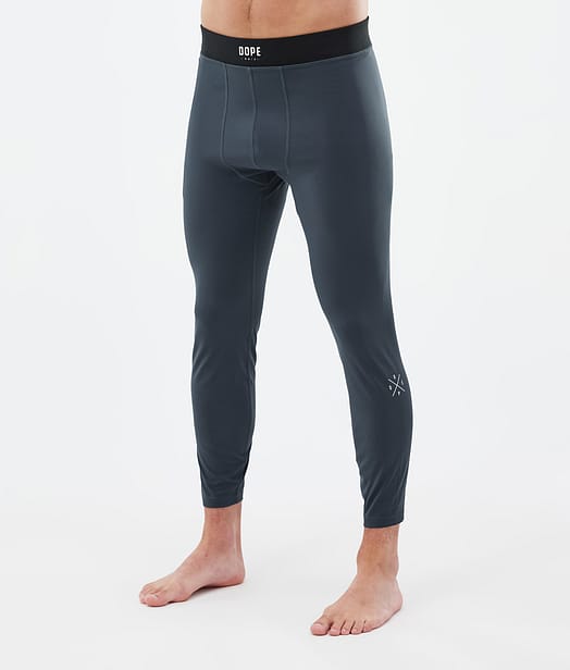 Snuggle Pantalon thermique Homme Metal Blue