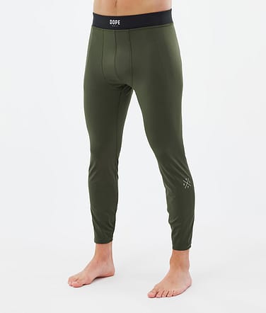 Snuggle Legginsy Termoaktywne Mężczyźni 2X-Up Olive Green