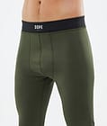 Snuggle Base Layer Pant Men 2X-Up Olive Green, Image 5 of 7