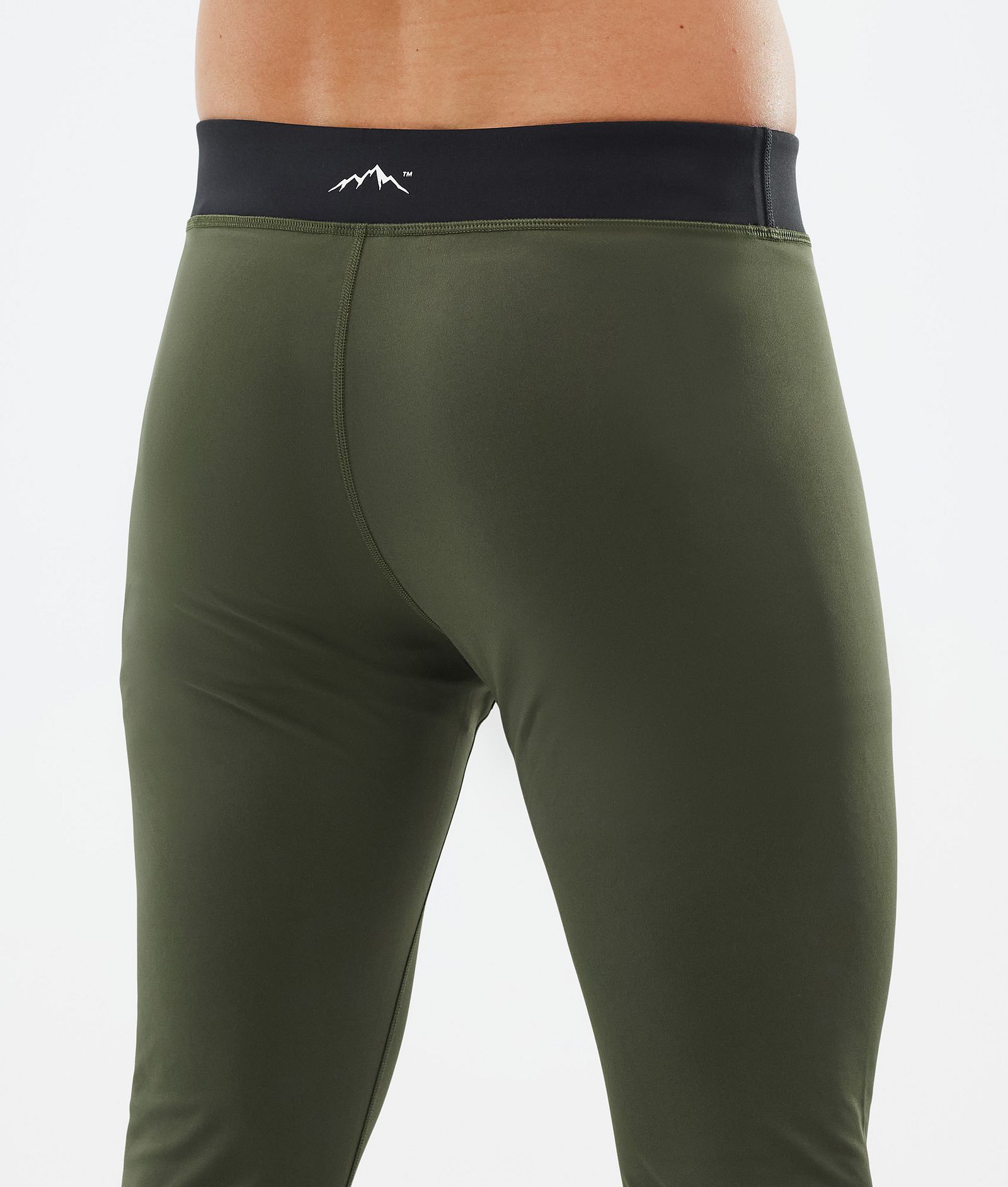 Snuggle Base Layer Pant Men 2X-Up Olive Green, Image 6 of 7