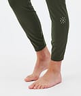 Snuggle Base Layer Pant Men 2X-Up Olive Green, Image 7 of 7