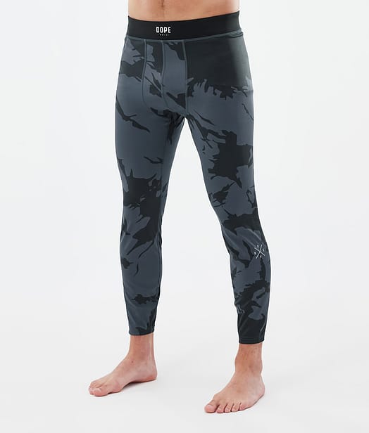 Snuggle Legginsy Termoaktywne Mężczyźni 2X-Up Metal Blue Camo