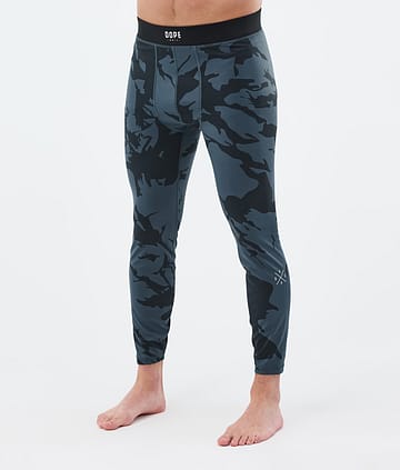 Snuggle Base Layer Pant Men Metal Blue Camo