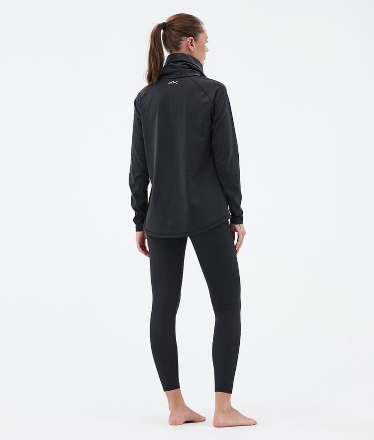 Snuggle W Base Layer Top Women 2X-Up Black, Image 4 of 7