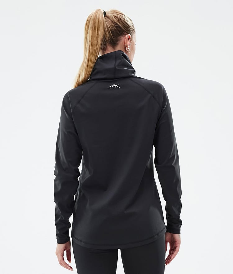 Snuggle W Base Layer Top Women 2X-Up Black, Image 5 of 7