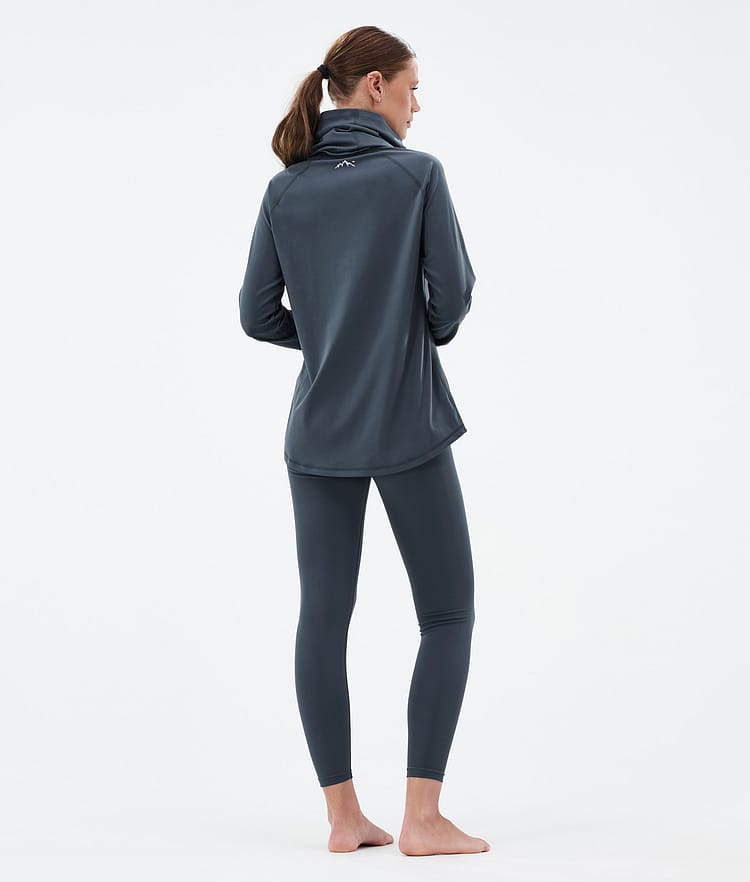 Snuggle W Baselayer top Dame 2X-Up Metal Blue, Billede 4 af 7