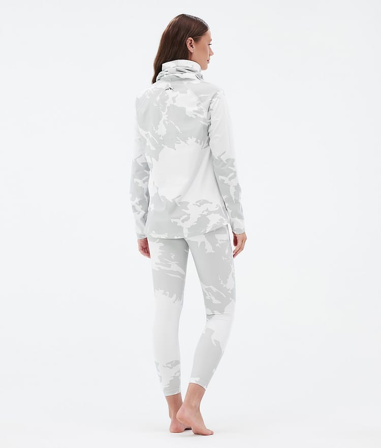 Snuggle W Baselayer top Dame 2X-Up Grey Camo, Billede 4 af 7