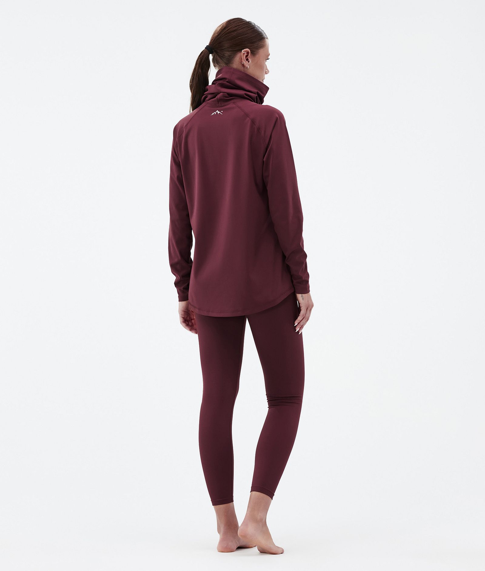 Snuggle W Superundertøy overdel Dame 2X-Up Burgundy, Bilde 4 av 7