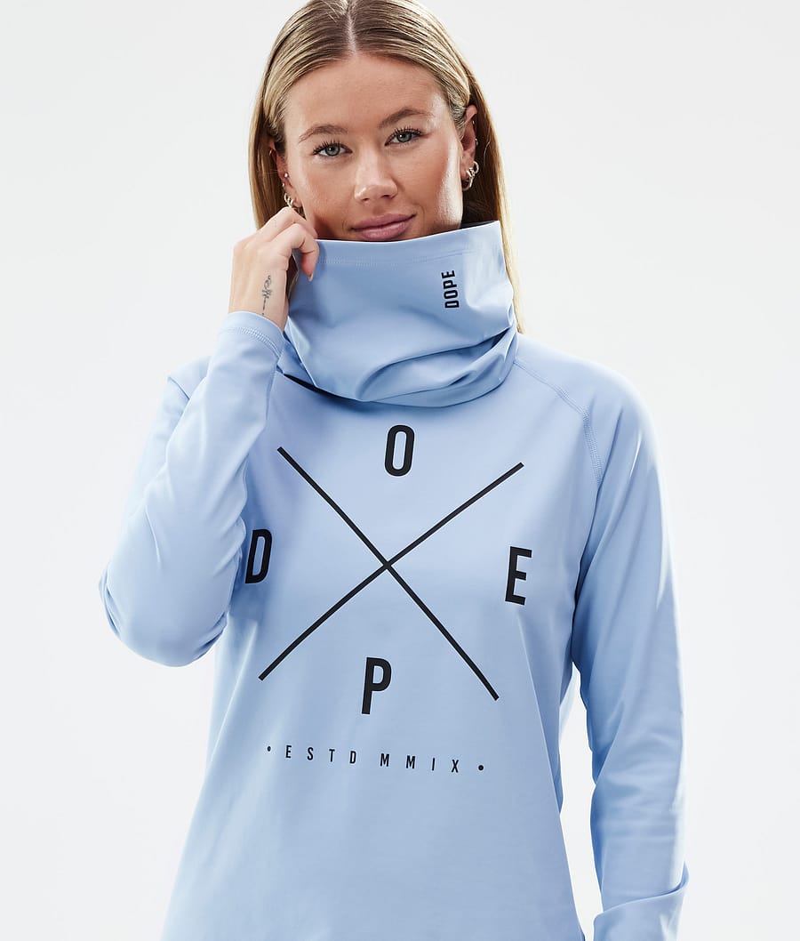Dope Snuggle W Tee-shirt thermique Femme Shards Gold Muted Pink