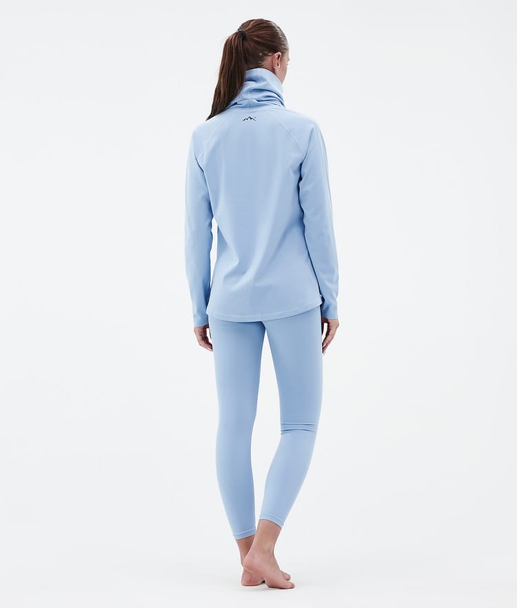 Snuggle W Base Layer Top Women 2X-Up Light Blue, Image 4 of 7