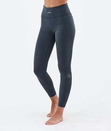 Snuggle W Baselayer tights Dame 2X-Up Metal Blue