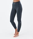 Snuggle W Base Layer Pant Women 2X-Up Metal Blue