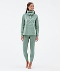 Snuggle W Baselayer tights Dame 2X-Up Faded Green, Billede 3 af 7