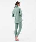 Snuggle W ベースレイヤーパンツ レディース 2X-Up Faded Green, 画像4 / 7