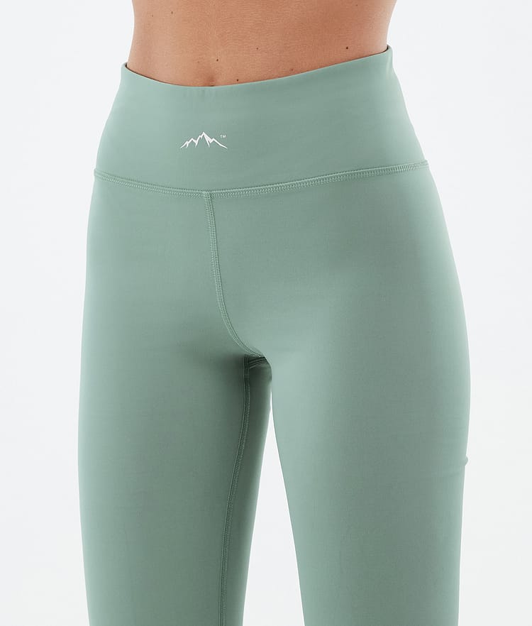 Snuggle W Baselayer tights Dame 2X-Up Faded Green, Billede 5 af 7