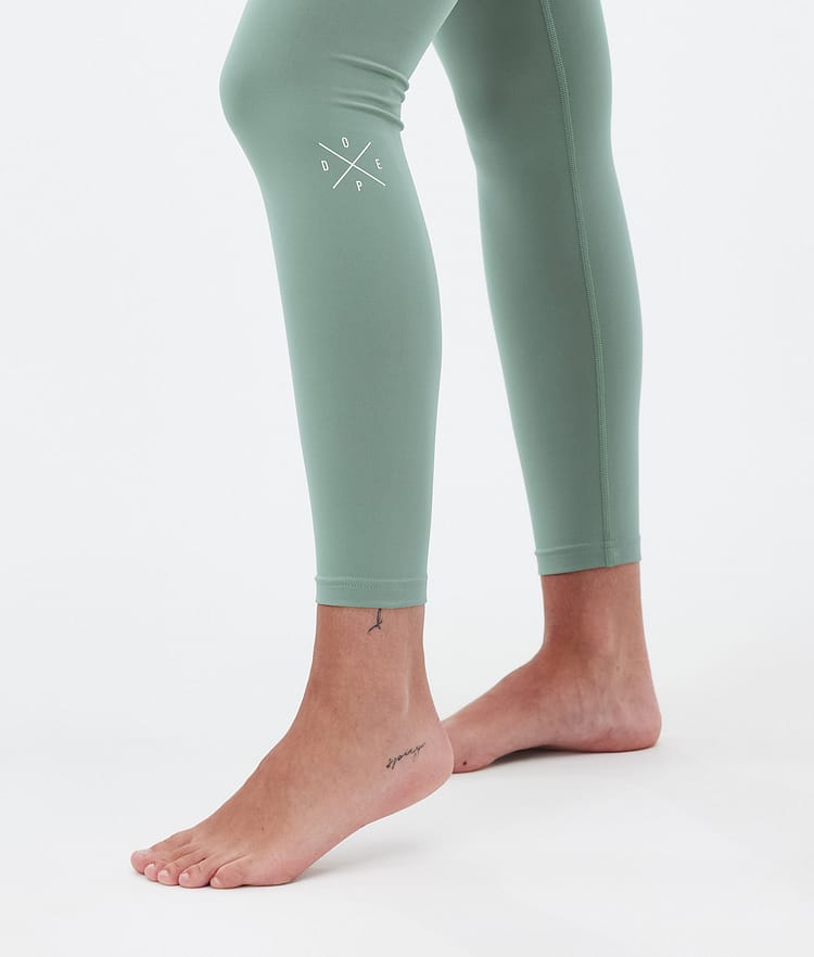 Snuggle W Pantalon thermique Femme 2X-Up Faded Green, Image 7 sur 7