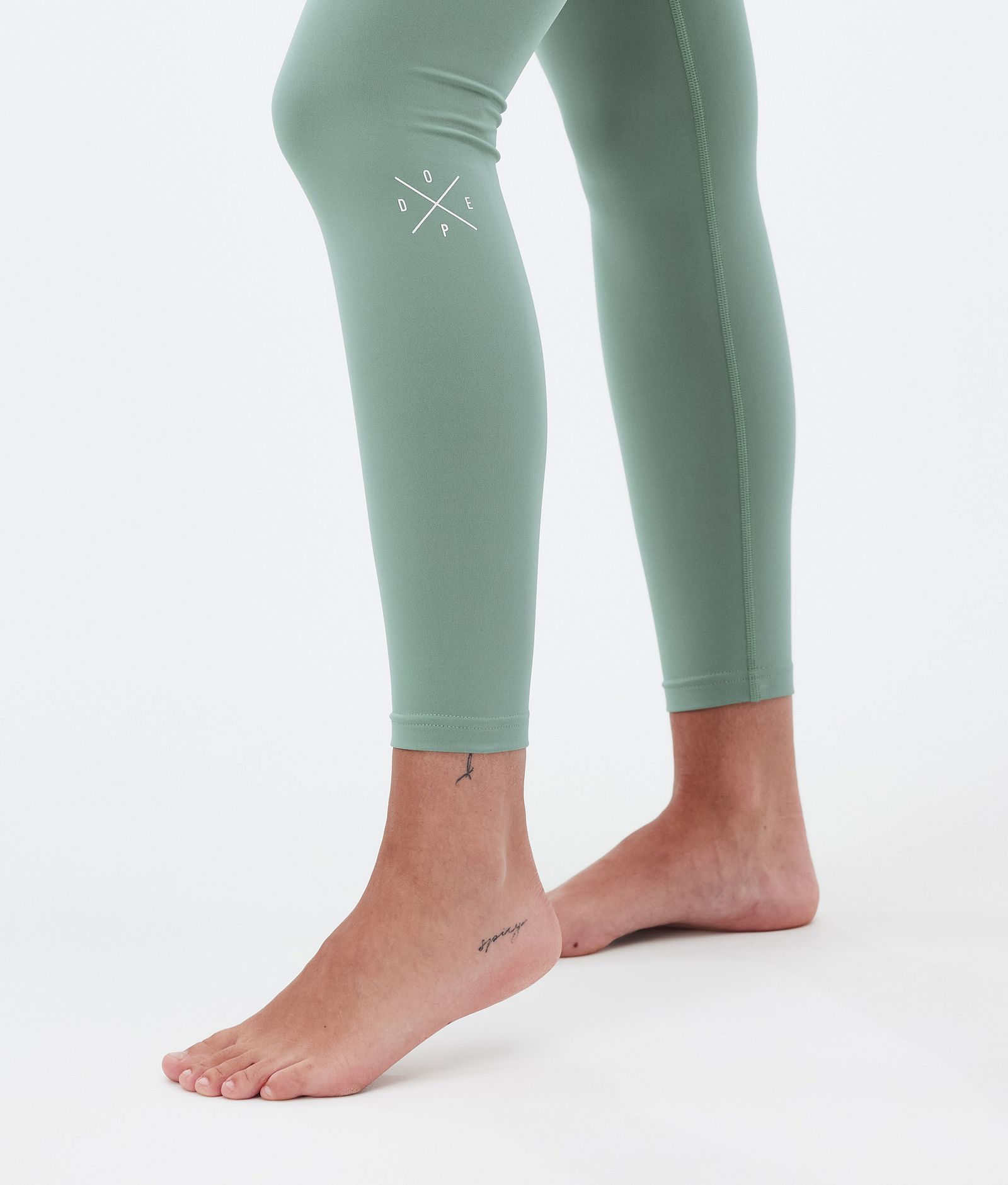 Snuggle W Legginsy Termoaktywne Kobiety 2X-Up Faded Green, Zdjęcie 7 z 7