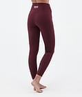 Snuggle W Superundertøy bukse Dame 2X-Up Burgundy, Bilde 2 av 7