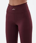 Snuggle W Pantaloni Termici Donna 2X-Up Burgundy, Immagine 5 di 7