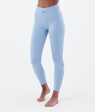 Snuggle W Baselayer tights Dame 2X-Up Light Blue