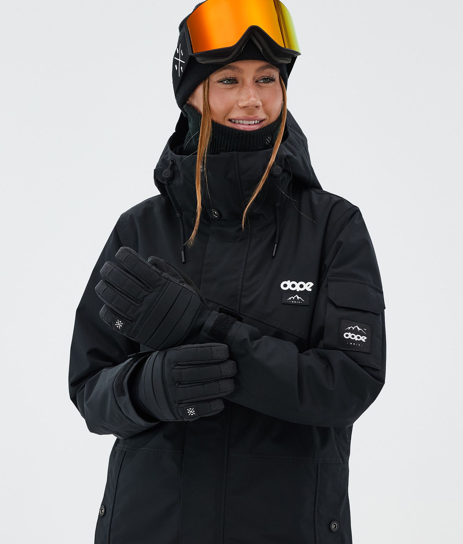 Ace Ski Gloves Black, Image 4 of 5