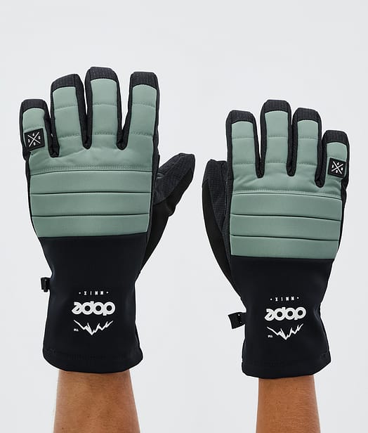 Ace Gants de Ski Faded Green