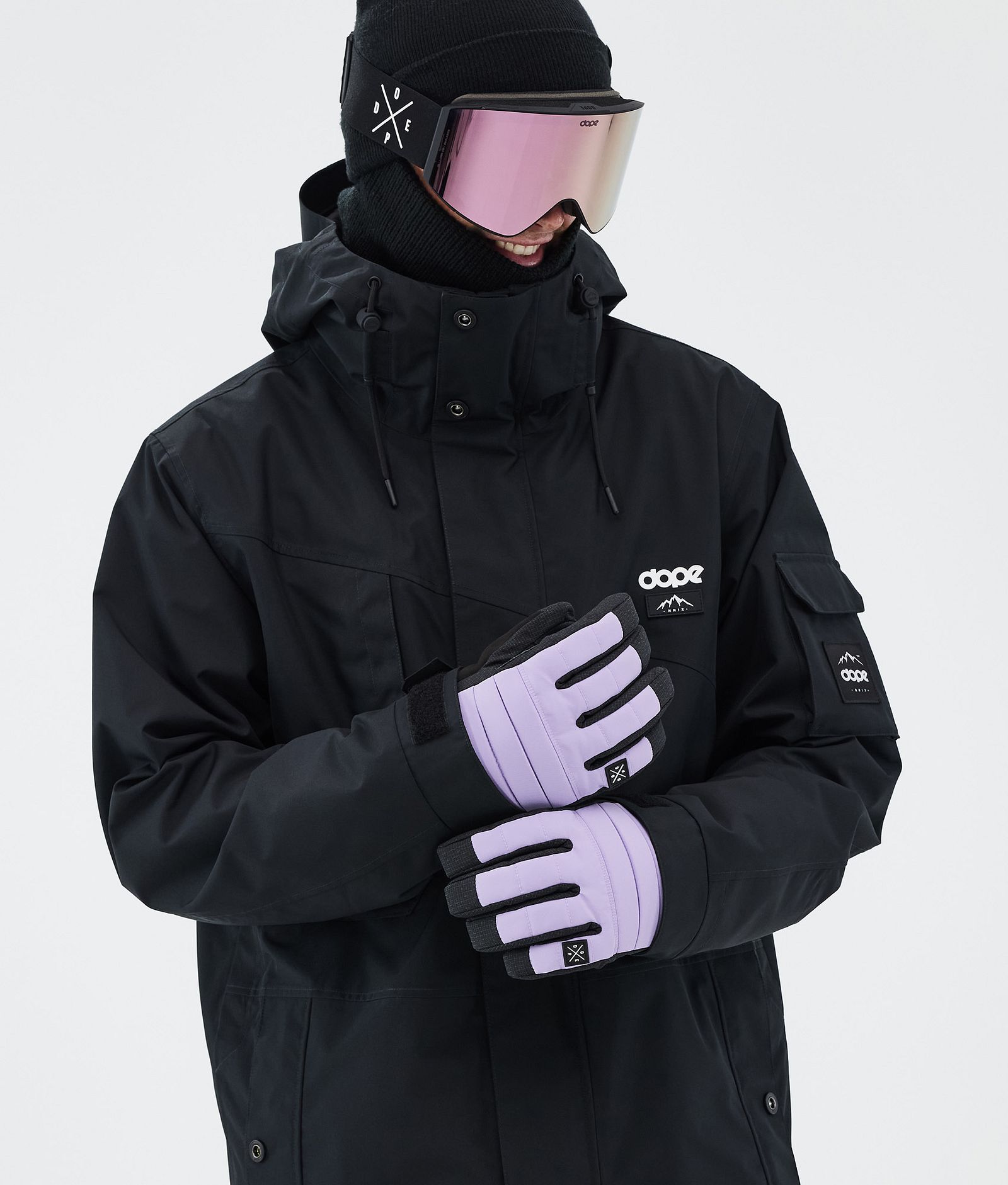 Ace Gants de Ski Faded Violet, Image 4 sur 5