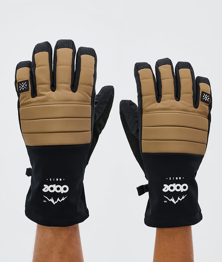 Ace Ski Gloves Gold, Image 1 of 5