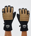 Ace Ski Gloves Men Gold