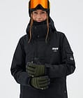 Ace Ski Gloves Olive Green, Image 4 of 5