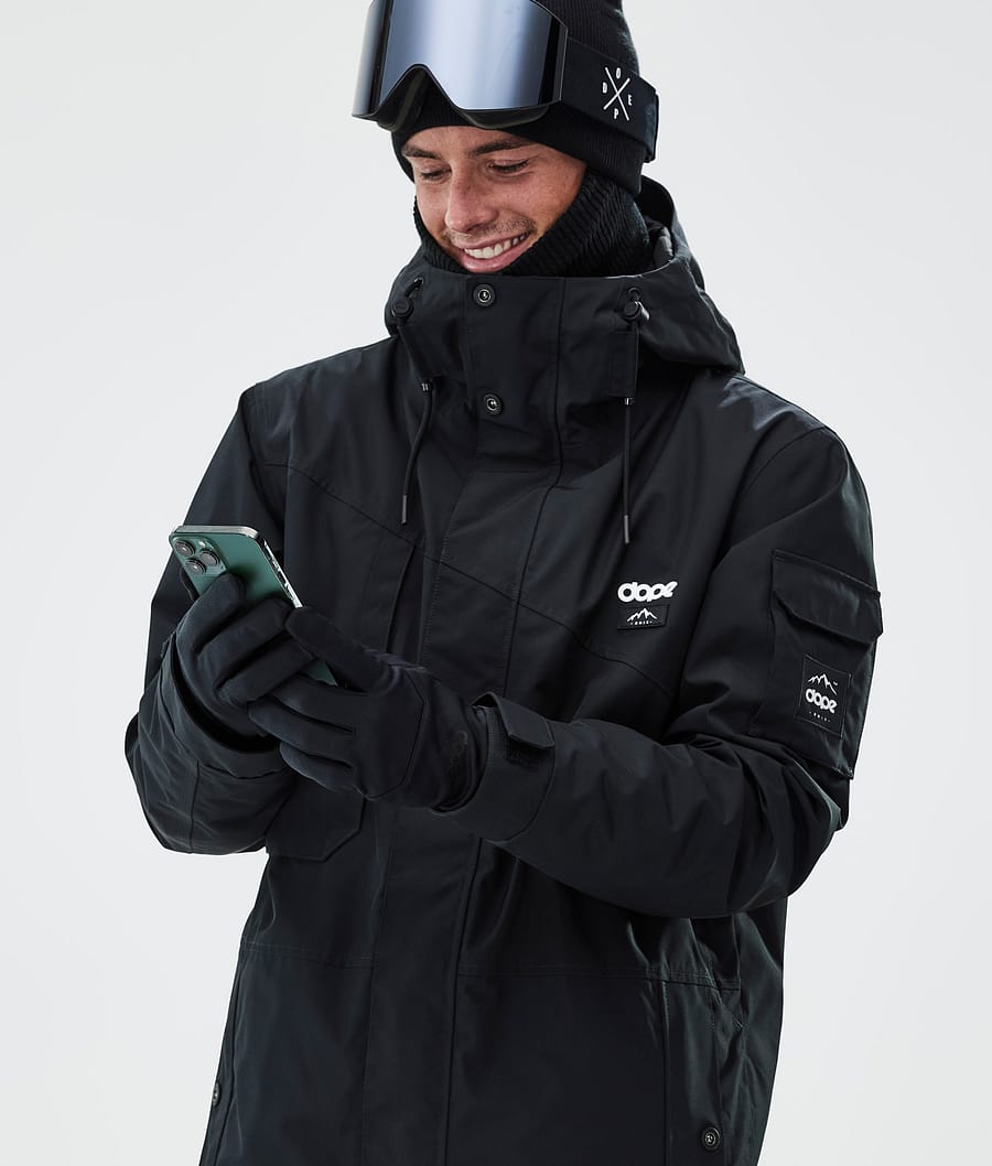 Dope Essential Chaussettes de ski Homme Black