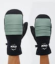 Ace Snow Mittens Men Faded Green