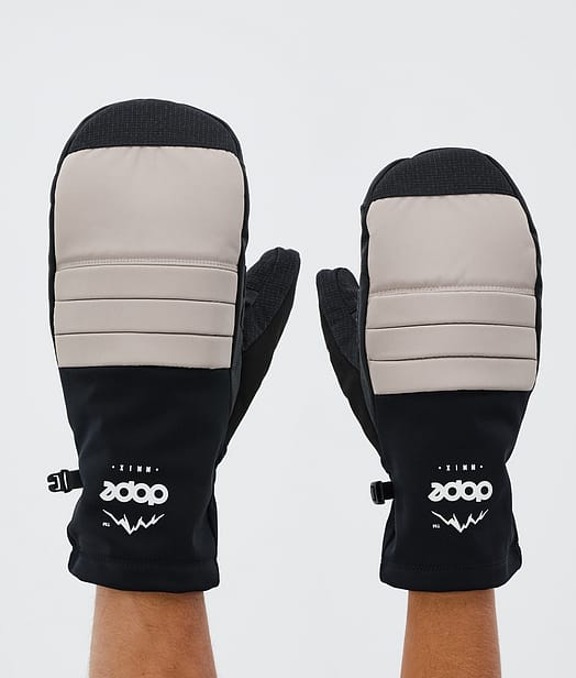 Ace Snow Mittens Sand