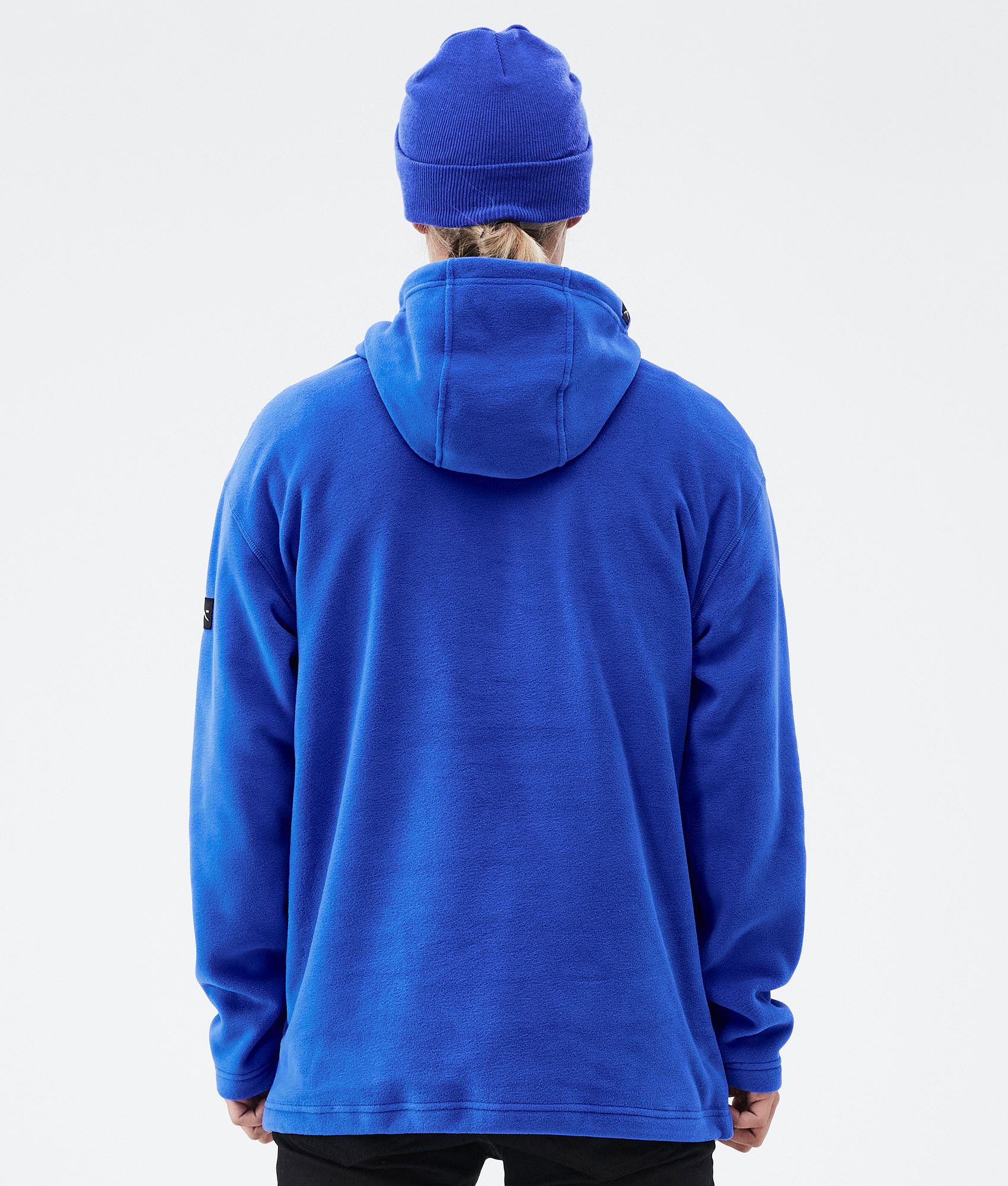 Royal blue fleece online hoodie