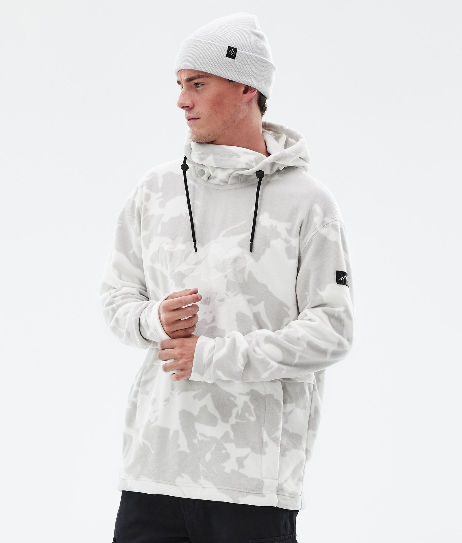 Cozy II Fleece Hoodie Herren Grey Camo, Bild 1 von 7