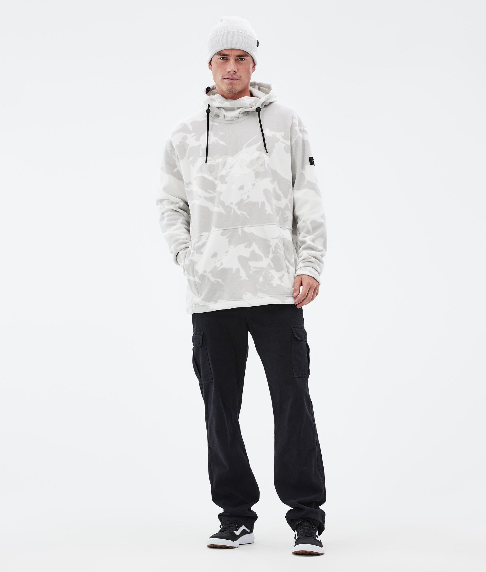 Dope Cozy II Fleece Hoodie Herren Grey Camo