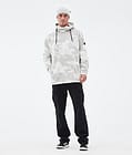 Cozy II Fleece Hoodie Men Grey Camo, Image 3 of 7